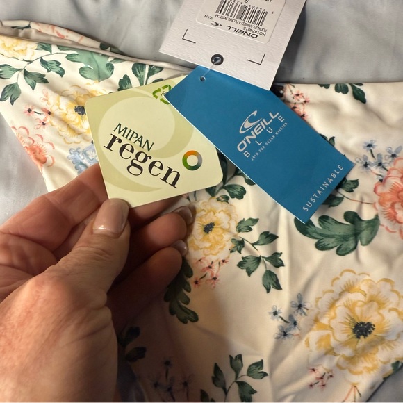 O'Neill Rockley Arabella Floral Bikini Bottom size SMALL medium coverage - Picture 7 of 9